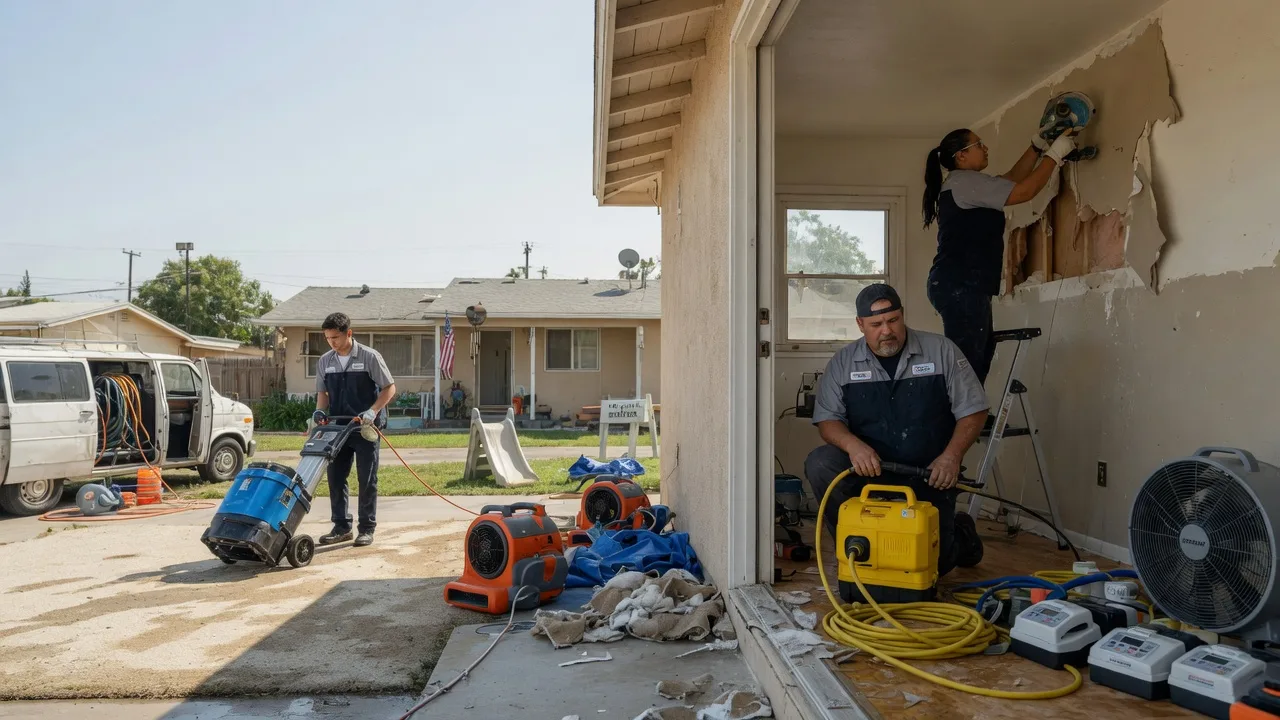 Water Damage Restoration in Harrisburg, NC near me